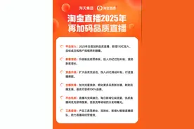 淘宝直播：2025年再投110亿 推动成交和用户规模两年翻番图片