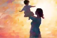 既是妈妈，又是女儿图片