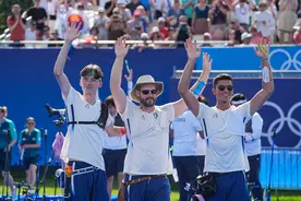 巴黎奥运会丨射箭——男子团体：韩国夺冠(2)图片