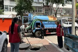 新北街道裕川家园社区：协调疏通下水道 化解居民“堵”心事图片