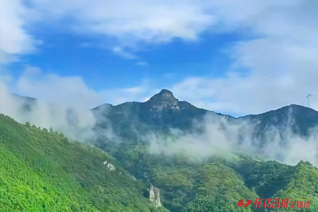 雪峰山下的宝藏村落：云上盘龙藏十景，一景一诗一画卷