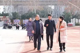 合肥市长江路第三小学兰亭分校迎接合肥市教育局春季开学工作专项督查图片
