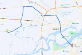 哈市两条公交线路即日起合线运营↘发车间隔缩至8分钟图片