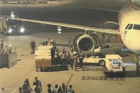 亚航:发动机出故障但没起火图片