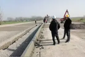 到机场仅需10分钟 蚌埠这条道路年底具备通车条件图片