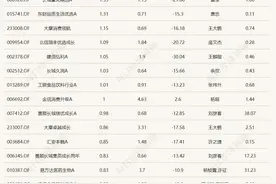 “黑色星期一”来袭，37只基金跌超6%！仅这10只产品涨超1%图片