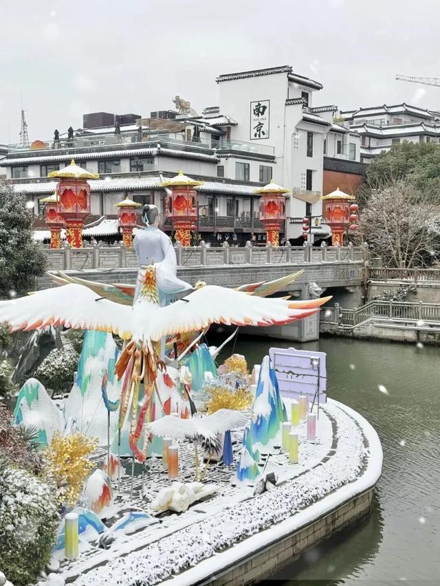 听，秦淮雪落下的声音