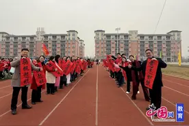 乐山一职中开学典礼+高考冲刺誓师大会，太燃了！图片