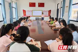 平江县第三学区龙门片幼儿园开展语言领域联片教研活动图片