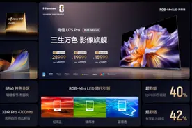 海信RGB-Mini LED双旗舰电视发布，首发售价15999元起图片