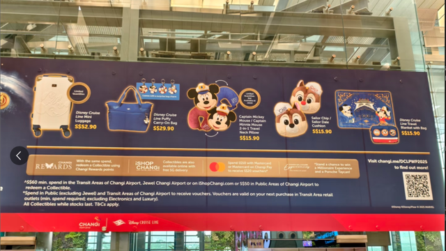 迪士尼游轮正式登陆樟宜！6米巨船+海底世界，打卡、DIY、嘉年华、限量周边一次玩爽！