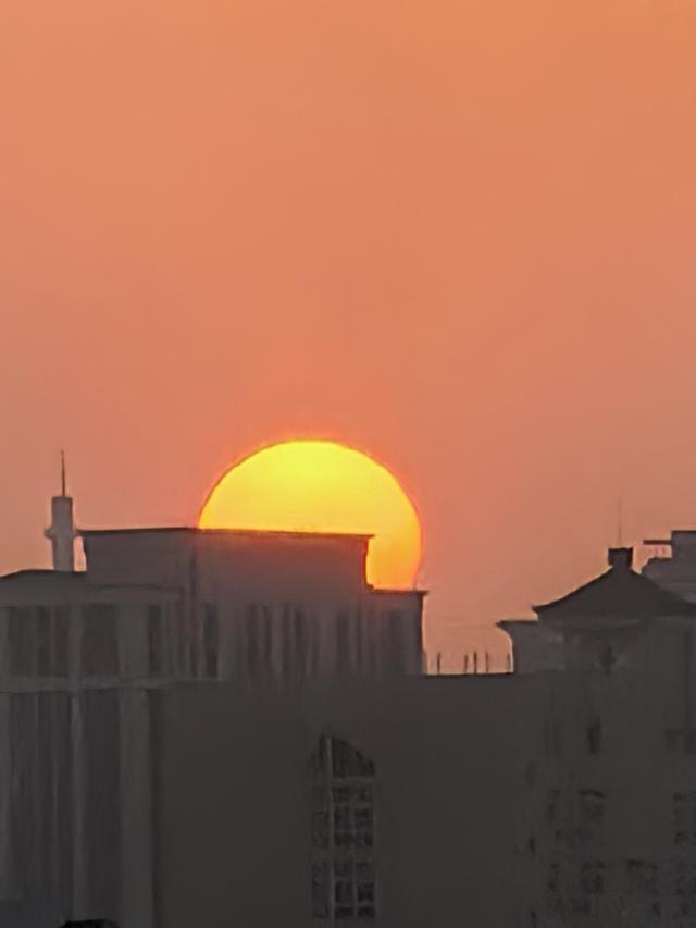 夕阳如画点缀京城！点击收藏腊八节里的冬日美景