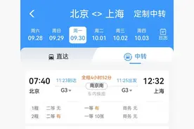 车内换座、同城同站换乘，国庆抢不到火车票？可以试试这些方式图片