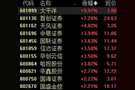 重磅积极信号来了！汇金公司买入ETF，券商股直线拉升图片