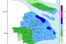 17天里有11天在下雨，上海四月的雨日达50年来同期最多图片
