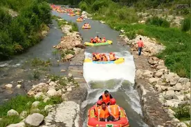 玩水养生两不误，潍坊临朐打造特色夏游项目图片