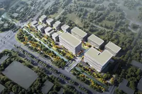 充满活力的高新产业T台、独特的滨河景观绿带……一起走进宝山这个新一代都市型产业综合体图片