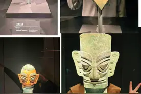 《哪吒2》里的“结界兽”火了，三星堆青铜人头像迎来打卡潮图片