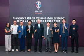 会徽发布！2025国际篮联女篮亚洲杯落地深圳图片