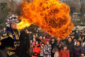 我们的春节·逛庙会，有好吃，好玩的还有好看的！图片