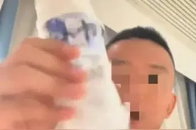 网友称在武汉一酒店用矿泉水漱口“有酸味嘴发麻”！涉事酒店：保洁把白醋遗忘在房间图片