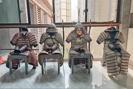 喜欢传统文化，兴义小伙自制中国古代铠甲图片