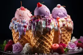 冰淇淋旺季竞争加剧图片