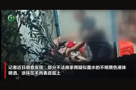 天天315 | 海口“染色羊肉”事件追踪：涉案白条羊动物检疫合格证明存疑图片