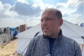 加沙难民无处栖身 墓地成最后的庇护所图片