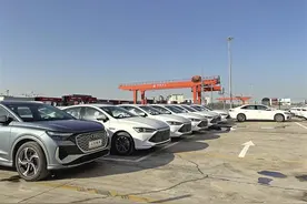 陕西二手车加速“出海”图片