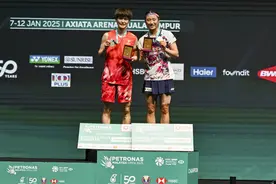 （体育）羽毛球——马来西亚公开赛：王祉怡获女单亚军(2)图片