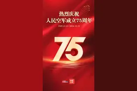 海报 | 热烈庆祝人民空军成立75周年图片
