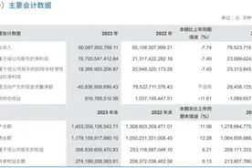 中信证券去年营收、净利均降逾7%，主营业务仅证券投资收入增长图片