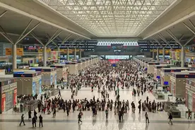 清明假期，国铁集团郑州局10个车站创单日客发新高图片