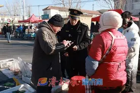 赶年集了！济南市场监管部门开展农村大集检查，守护春节消费安全图片