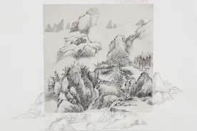 为青年艺术家搭建平台，中国国家画院举办周松竹作品展图片