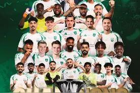 亚洲新王！沙特吉达国民首夺亚冠冠军图片