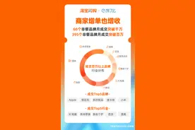 品牌商家在淘宝闪购扩大生意半径 66个品牌月成交破千万图片