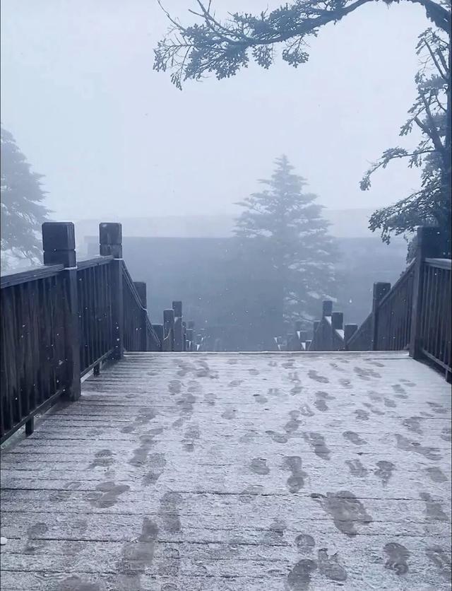 周末冲！成都这里又下雪了！