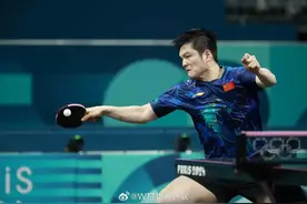 大战七局 樊振东逆转张本智和 挺进巴黎奥运会男单半决赛图片