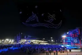 今晚，千架无人机将点亮松花江畔！最佳观赏地点：防洪纪念塔广场附近图片