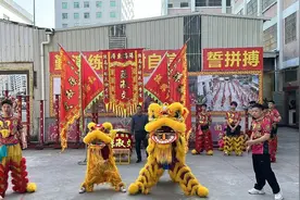 揭阳舞狮小女孩走红后续来了！图片