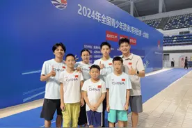 海南澄迈游泳少年破多项省纪录图片