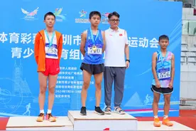 11秒48！深圳“小飞人”韩信再破纪录！未来可期！图片