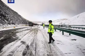 受降雪影响 青海这些路段实行交通管制图片