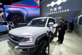 可爬沙子又涉水！方程豹豹5亮相2024海报集团金秋车展图片