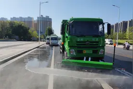 秋·彩郑州｜金水区“洗”迎中秋扮靓城市底色图片