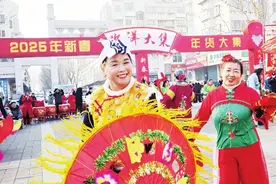 图集|赶年集喽图片