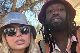 煞羡旁人！贝弗利晒与女友合照庆祝相恋三周年：🥂 3 ❤️❤️图片