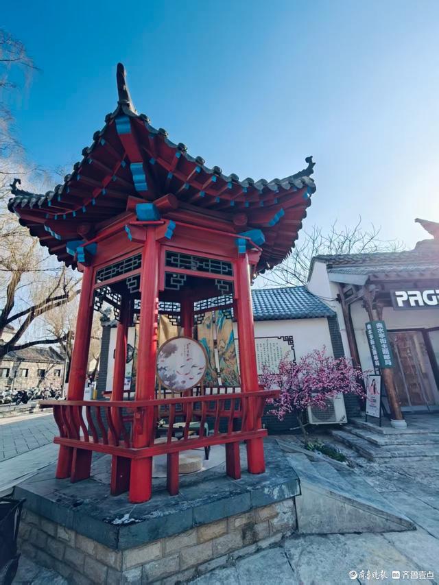 装饰一新的济南曲水亭，新添一打卡地